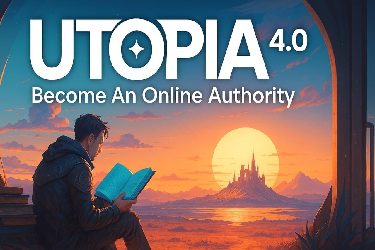 Utopia 4.0 — Become An Online Authority